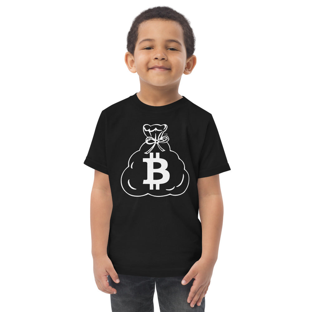 Toddler Jersey T-Shirt (Bitcoin)